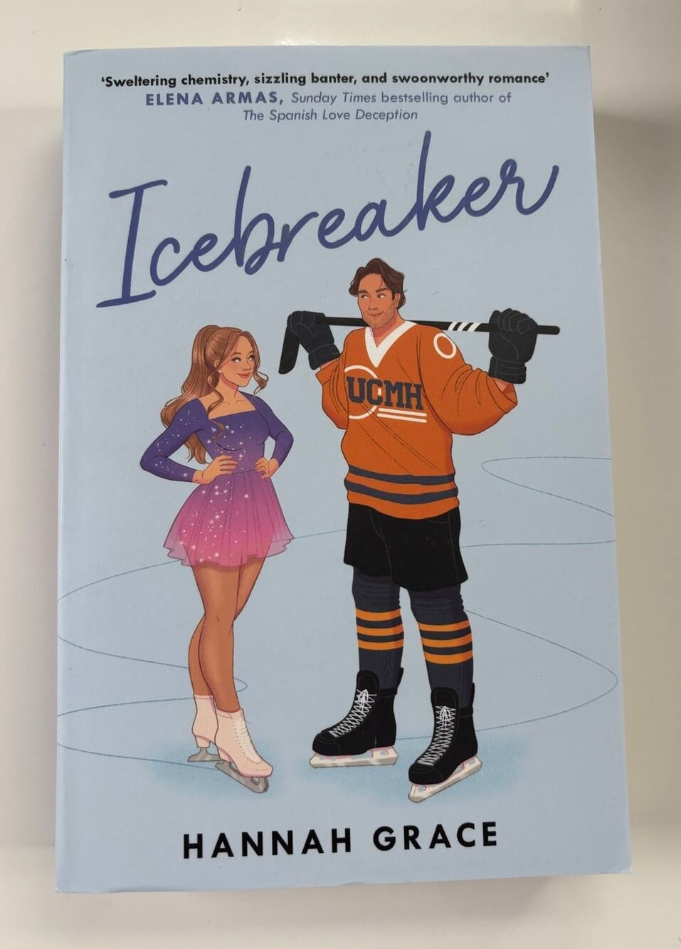 Paperback Book Ice Breaker Hannah Grace Icebreaker